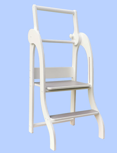 Helper stool for kids. Montessory Tower Step Stool, Activity Helper, Birch plywood Kitchen Step Ladder. Step Up stool.