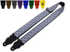 Guitar strap with Seahorses design for electric, acoustic, bass and other guitars