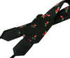 Black Camera strap with flowers. DSLR / SLR Camera Strap. Camera accessories. Durable, light weight and well padded camera strap.