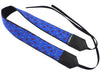 InTePro Camera strap with marine and anchors design for DSLR / SLR and Mirroless Cameras. Dolphins design