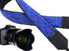 InTePro Camera strap with marine and anchors design for DSLR / SLR and Mirroless Cameras. Dolphins design