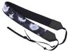 Dark Sunflowers Camera Strap. Black flowers camera strap for DSLR / SLR Cameras. Photo Camera accessories by InTePro