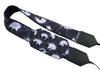 Dark Sunflowers Camera Strap. Black flowers camera strap for DSLR / SLR Cameras. Photo Camera accessories by InTePro