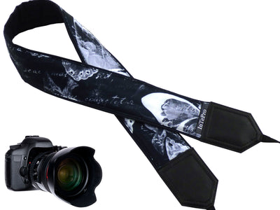 InTePro Camera strap with butterflies.