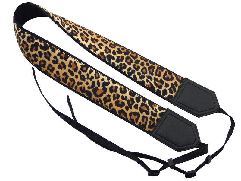 Personalized camera strap. Comfy and durable strap. Leopard Jaguar print camera strap for wild animal lovers. Best gift for photographers.