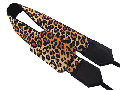 Personalized camera strap. Comfy and durable strap. Leopard Jaguar print camera strap for wild animal lovers. Best gift for photographers.