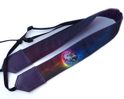 Personalized camera strap. Space camera strap suitable for all professional and standard cameras.