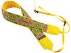 Camera strap with ethnic pattern. DSLR / SLR Camera Strap. Caramel. Camera accessories.