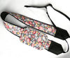 Flowers Camera Strap with a Pocket. Roses Camera Strap. DSLR / SLR Camera Strap. Photo Camera accessories.