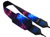 Personalized camera strap with galaxy design. Space camera strap suitable for all mirror and mirroless cameras.