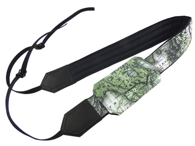 Go Green World Map Camera strap exclusively designed with premium quality material for all professional cameras and other standard cameras.