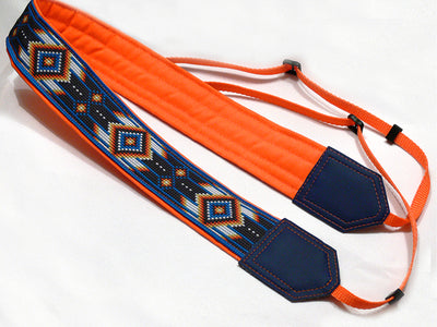 Camera strap inspired by Native American. Southwestern Ethnic Camera strap. Personalized Camera Strap. Camera accessories by InTePro