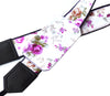 Flowers Camera strap.  Roses camera strap. Pink roses. DSLR / SLR Camera Strap. Camera accessories.