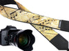 Music camera strap. Vintage notes Camera strap. DSLR / SLR Camera Strap. Camera accessories by InTePro