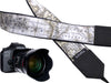 World map camera strap. Personalized camera strap. North America, Europe, Australia. SLR / DSLR Padded camera strap by InTePro