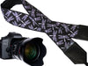 Personalized Camera straps. Dragonflies on black DSLR / SLR Camera Strap. Camera Accessories by InTePro