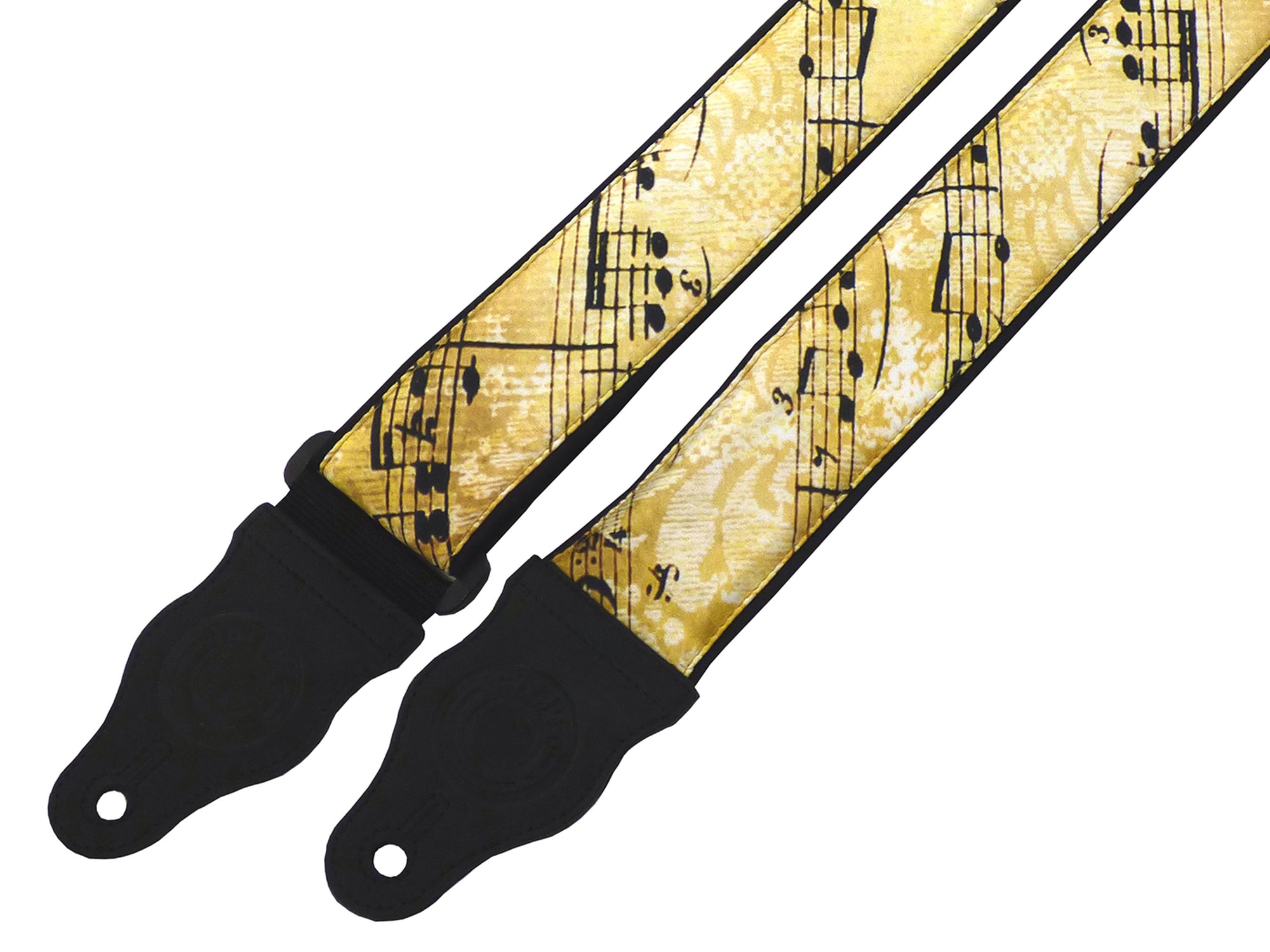 Yellow guitar deals strap