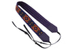 Personalized camera strap with native design. Purple camera strap for most DSLR and SLR cameras. Photo accessory by InTePro.