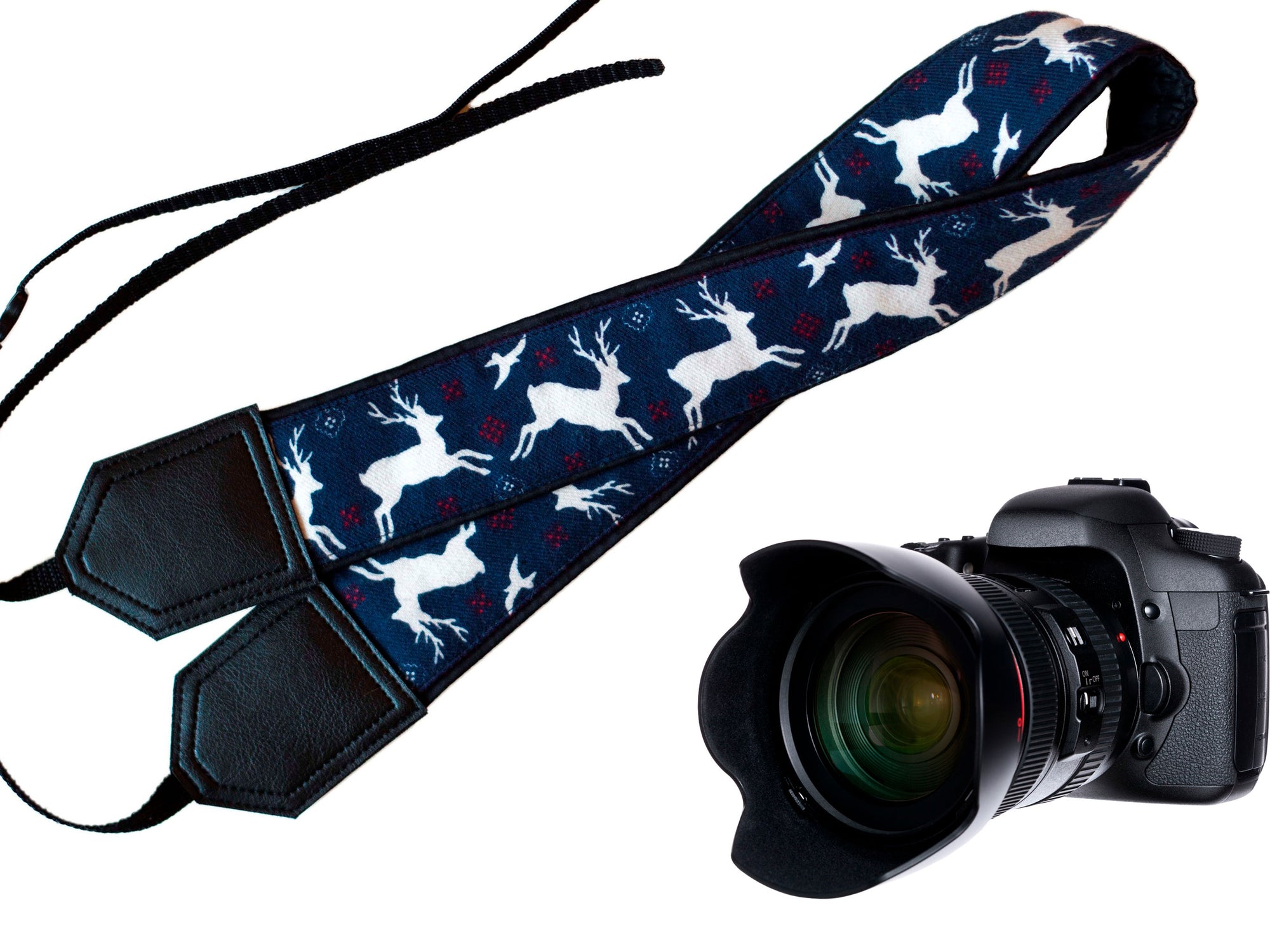 Deer Camera Strap. DSLR / SLR Camera Strap. Camera accessories. Photographer gift. Christmas gifts by InTePro