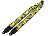 Guitar strap with sunflowers design for electric, acoustic, bass and other guitars by InTePro.