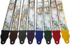 Guitar strap with world map design for electric, acoustic, bass and other guitars by InTePro